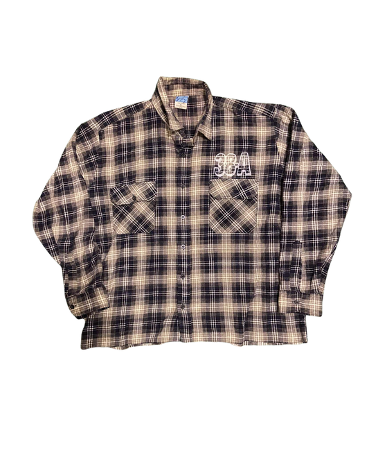 Cropped Flannel 1: Large