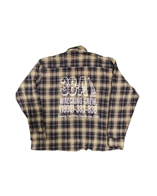 Cropped Flannel 1: Large