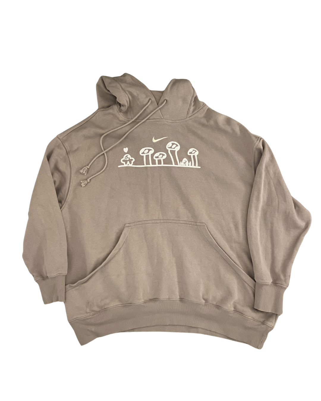 GROWING UP HOODIE #3- camel (xl)