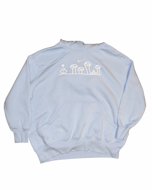 GROWING UP HOODIE #2 - sky blue (L)
